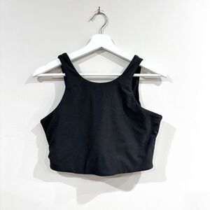 Outdoor Voices Black Crop Top Tank Medium | Activewear Sports Bra Style